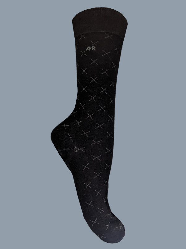 Medias de Vestir con Diseño Pack X3 (Diseño2) - Código M027