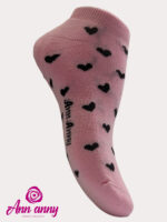 Medias Taloneras Diseño Corazón Pack X3(Diseño3) - Código M011