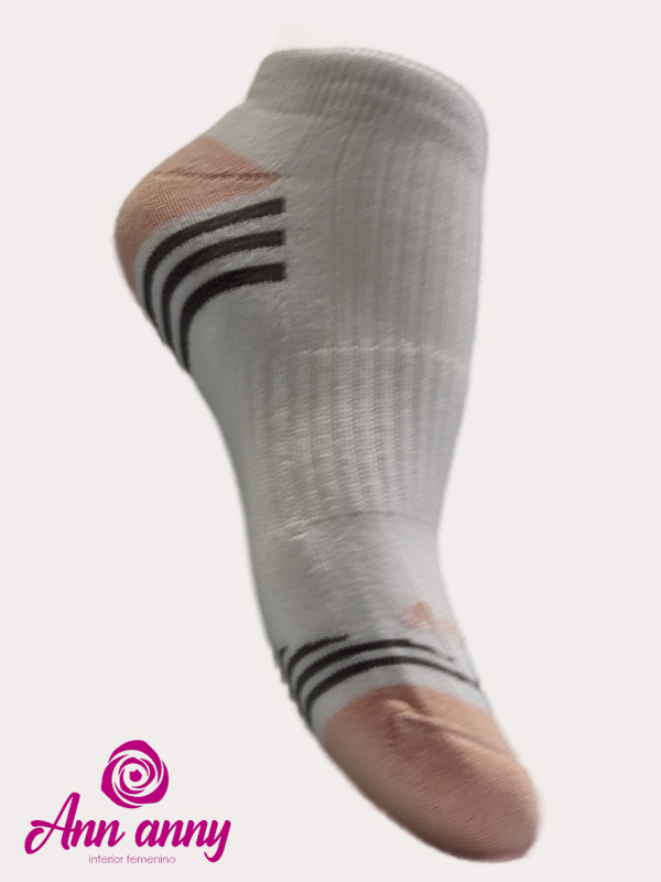 Medias Taloneras con Diseño Pack X3 (Diseño3) - Código M011