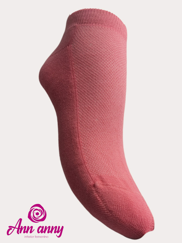 Medias Taloneras Color Entero Pack X3 - Código M013