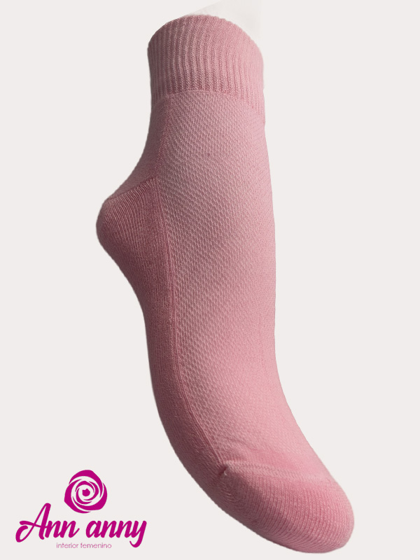 Medias Tobilleras Colores Entero Pack X3 - Código M014