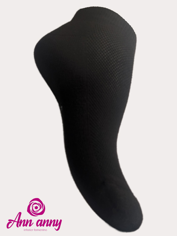 Medias Taloneras Color Entero Pack X3 - Código M013