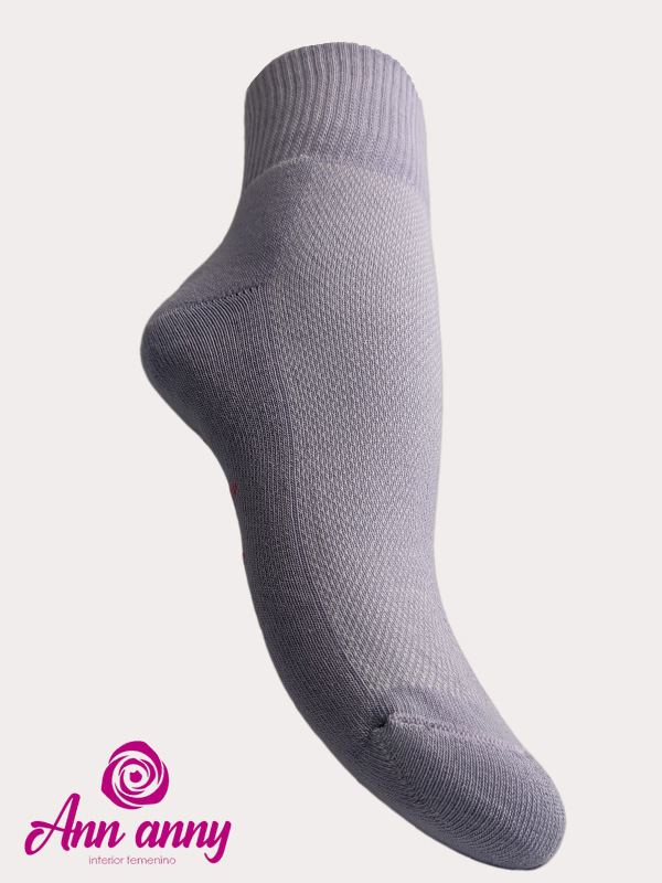 Medias Tobilleras Colores Entero Pack X3 - Código M014