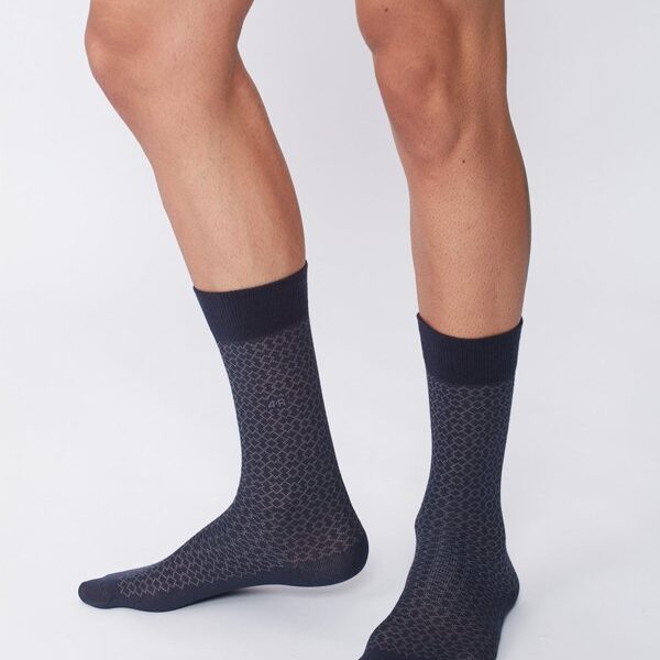 Medias de Vestir con Diseño Pack X3 (Diseño2) - Código M027