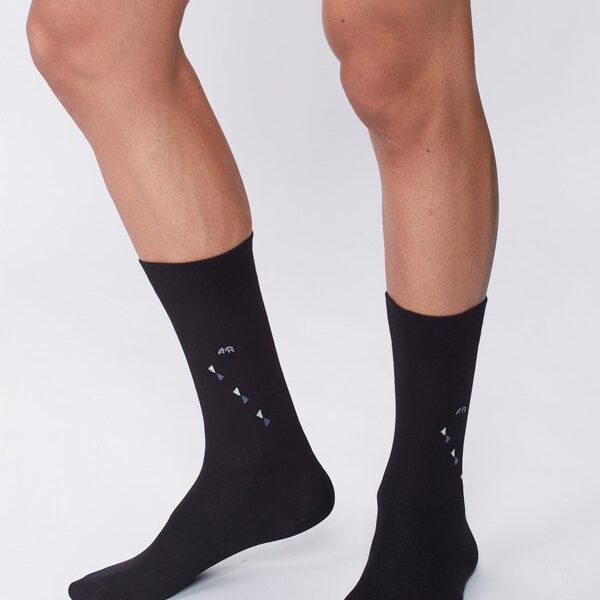 Medias de Vestir con Diseño Pack X3 (Diseño1) - Código M027